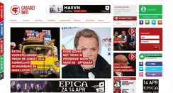 Desktop Screenshot of cabaretinfo.nl